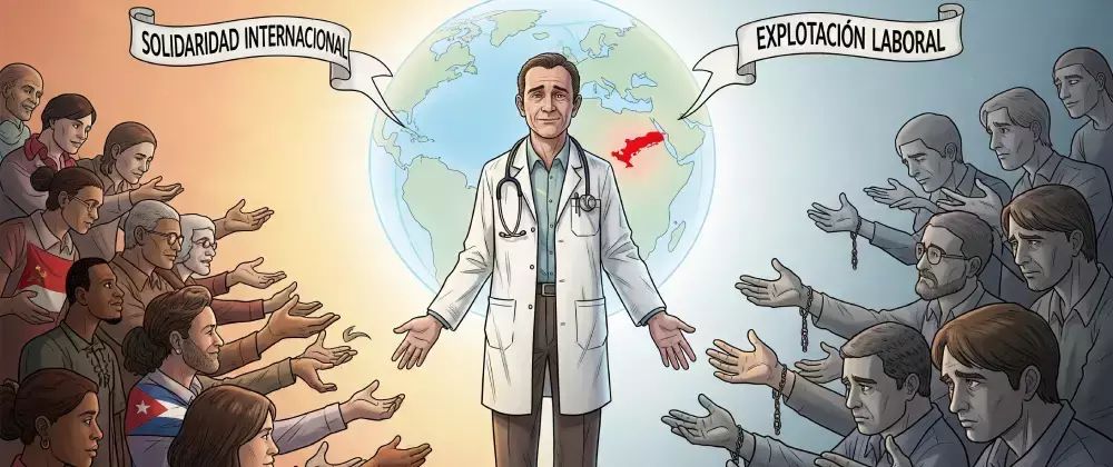 Cover image for Médicos cubanos en el extranjero: entre la misión oficial y la denuncia de explotación laboral