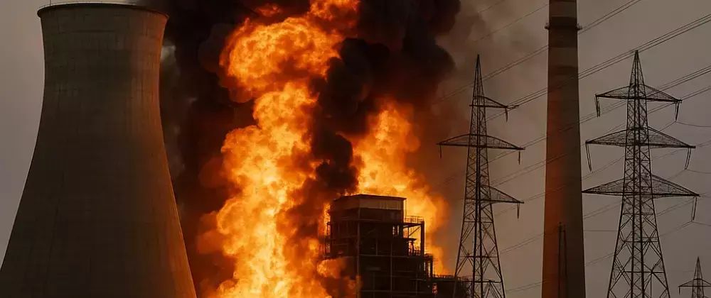 Cover image for Incendio en Renté: la fragilidad eléctrica de Cuba al descubierto
